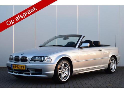 BMW 3 Serie Cabrio 318Ci Executive Automaat Leer Titansilver, Auto's, BMW, Bedrijf, Te koop, 3-Serie, ABS, Airbags, Airconditioning