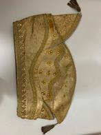 Prinsensteek Gouden Carnaval Hoed, Ophalen of Verzenden, Zo goed als nieuw, Carnaval, Kleding