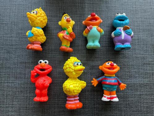 Sesamstraat Popppetjes ... 7 stuks, Verzamelen, Poppetjes en Figuurtjes, Zo goed als nieuw, Ophalen
