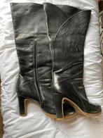 Dames laarzen echt leer maat 39, Kleding | Dames, Schoenen, Hoge laarzen, Sartore, Verzenden, Zwart
