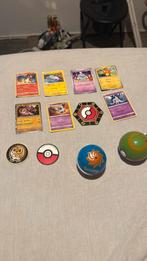 Pokemon Kaarten + 2 Ballen, Hobby en Vrije tijd, Verzamelkaartspellen | Pokémon, Ophalen of Verzenden, Gebruikt, Meerdere kaarten