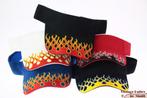 Zonneklep SkyHigh verschillende kleuren met vlammen 1 size, Nieuw, Pet, SkyHigh, One size fits all
