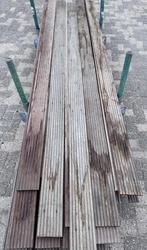 Vlonderplank Bangkirai vlonders hardhout gesorteerd, Gebruikt, Plank