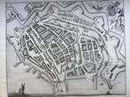 Vlissingen, Stadsplattegrond, 1696., Antiek en Kunst, Kunst | Etsen en Gravures, Verzenden