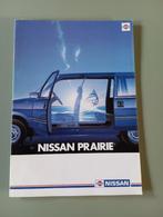 Nissan Prairie 1985 18 pag., Verzenden, Zo goed als nieuw, Nissan