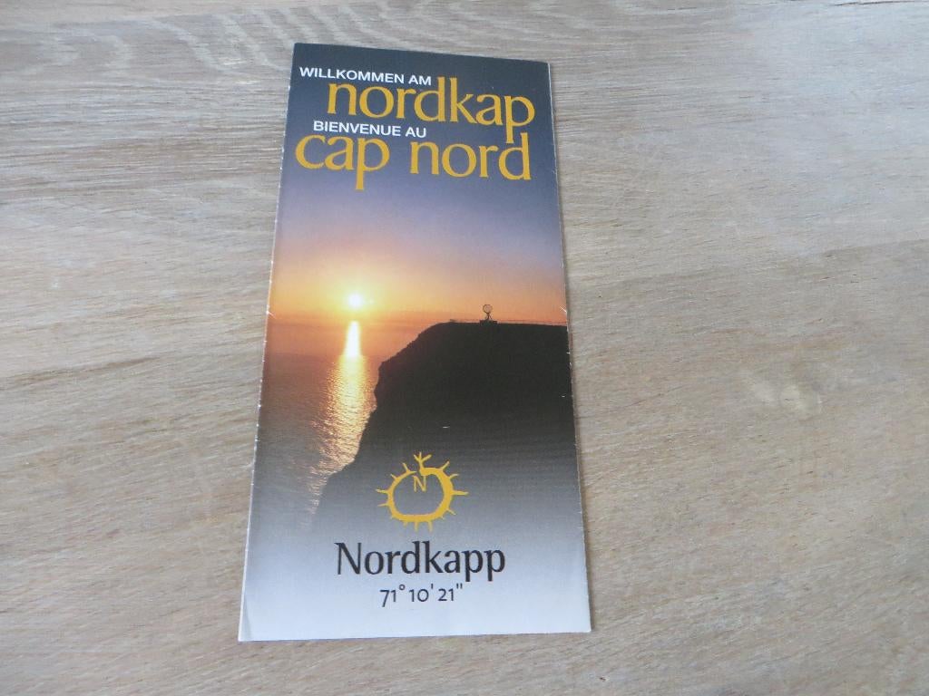 Noordkaap Plattegrond - Folder/Brochure uitgave 2000, Europa, Ophalen of Verzenden, Zo goed als nieuw, Brochure