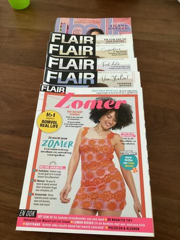 Flair zomerboek 2025 plus 5 tijdschriften Flair en Libelle beschikbaar voor biedingen