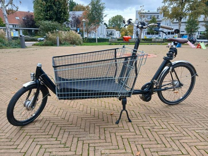 Elektrische Bakfiets - Fietsfabriek, Fietsen en Brommers, Fietsen | Bakfietsen, Zo goed als nieuw, Fietsfabriek, 2 kinderen, Elektrisch
