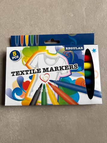 Textielstiften & Posterverf Set - Kinderen beschikbaar voor biedingen