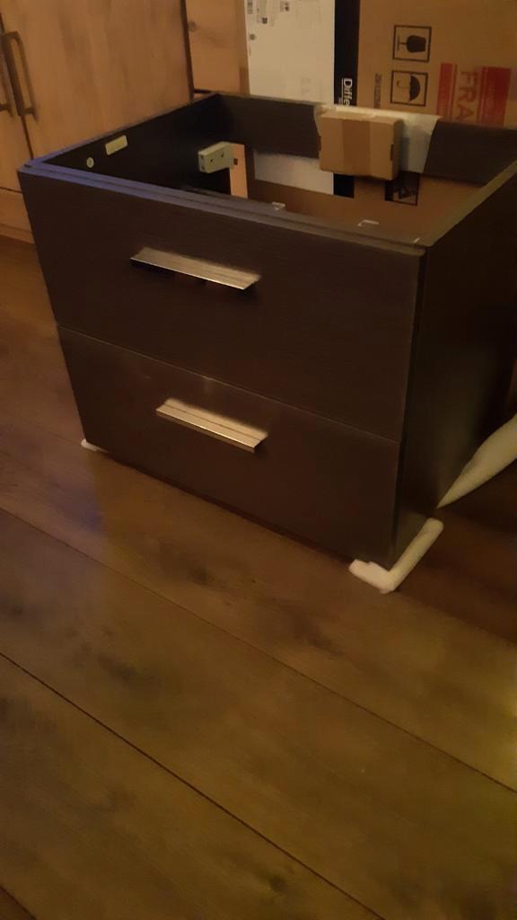 Nieuw badkamermeubel 60 br met spiegel, Huis en Inrichting, Kasten | Ladekasten, Nieuw, Minder dan 100 cm, 50 tot 100 cm, 25 tot 50 cm