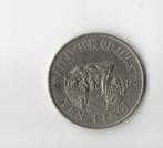 10 Pence 1987 Jersey, Verzenden, Overige landen, Losse munt