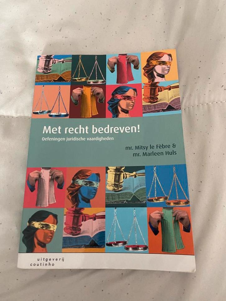 Mitsy le Fèbre - Met recht bedreven!, Boeken, Studieboeken en Cursussen, Zo goed als nieuw, Ophalen of Verzenden