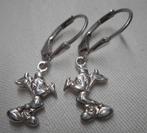 Zilveren Disney Mickey Mouse oorbellen nr.619, Hangers, Verzenden, Zo goed als nieuw, Zilver