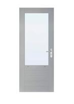 Gezocht achterdeur 93.5x114x4  linksdraaiend, Ophalen, Gebruikt, Buitendeur, 200 tot 215 cm