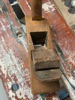 Oude Houten Blokschaaf, Antiek en Kunst, Ophalen of Verzenden