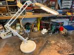 Werklamp met gietijzeren voet (pennenbakje). verstelbaar., Ophalen, Gebruikt, Minder dan 50 cm