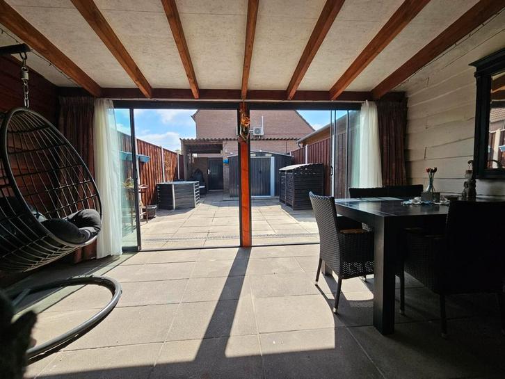 Houten overkapping, Tuin en Terras, Overkappingen, Gebruikt, Ophalen