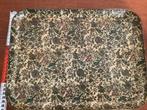 Vintage Dienblad met Bloemen en Vogels, Ophalen of Verzenden, Gebruikt, Rechthoekig, Overige materialen