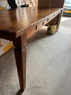 Teakhout eettafel, Huis en Inrichting, Ophalen, Teakhout, 200 cm of meer, Zo goed als nieuw