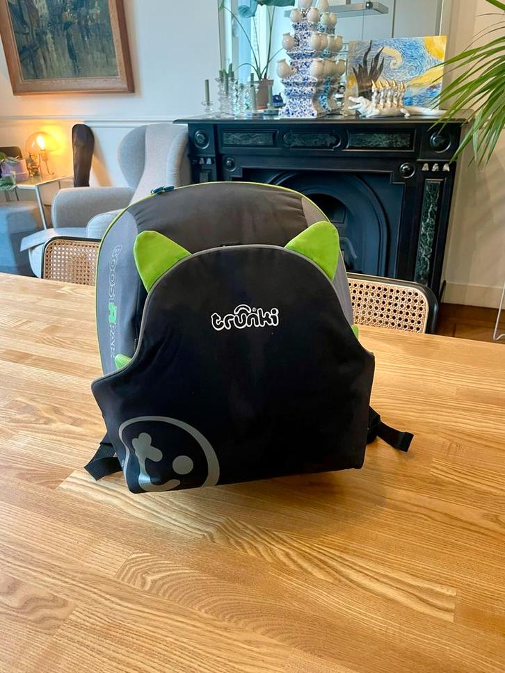 Trunki BoostApak Autostoel Rugzak, Kinderen en Baby's, Autostoeltjes, Zo goed als nieuw, Overige merken, 15 t/m 36 kg, Autogordel