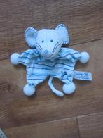 Tiamo Collection zacht pluche muis knuffeldoek met rinkeltje, Kinderen en Baby's, Ophalen of Verzenden, Nieuw, Overige typen