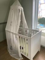 Ledikant 60x120 met tijgertje klamboe en dekbedovertrek, Ophalen, Zo goed als nieuw