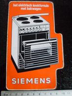 sticker siemens logo elektrisch kook fornuis met bakwagen, Verzenden, Zo goed als nieuw, Merk