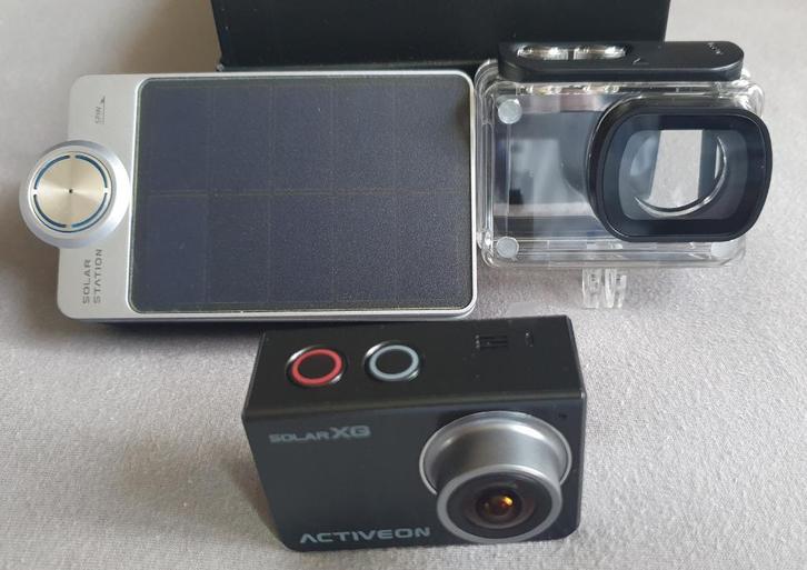 Actie kamera actioncam Activeon Solar XG + solar, Audio, Tv en Foto, Videobewaking, Nieuw, Buitencamera, Ophalen of Verzenden