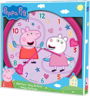 Peppa Pig Wandklok - Peppa en Suzy Schaap beschikbaar voor biedingen