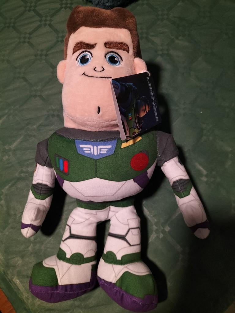 Buzz Lightyear Knuffel 30cm, nieuw met kaartje, Ophalen of Verzenden, Zo goed als nieuw, Overige typen