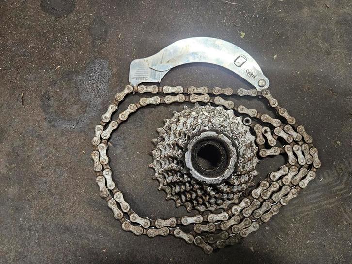 Ketting en pion fatbike, Fietsen en Brommers, Fietsonderdelen, Zo goed als nieuw, Algemeen, Ophalen