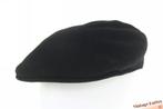 Vintage flatcap Platte pet Kangol zwart scheerwol 58-60, Ophalen of Verzenden, 58 of 59 cm (L, 7¼ of ⅜ inch), Kangol, Pet