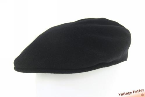Vintage flatcap Platte pet Kangol zwart scheerwol 58-60, Kleding | Heren, Hoeden en Petten, Zo goed als nieuw, Pet, 58 of 59 cm (L, 7¼ of ⅜ inch)