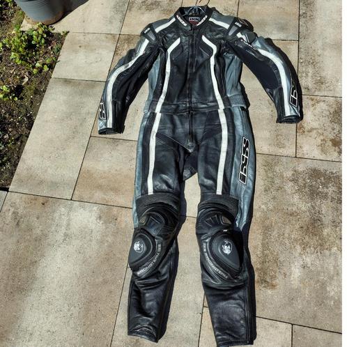 IXS 2-delig leren motorpak, maat 50, Motoren, Kleding | Motorkleding, Combipak, Heren, Tweedehands, Ophalen