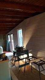 Grenen wand plafond planken wit gelakt 90mm breed AFGEPRIJSD, Ophalen of Verzenden, Nieuw