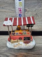 Typische hollands fruit kraam verlicht kerstdorp kersthuisje, Diversen, Kerst, Ophalen of Verzenden, Zo goed als nieuw