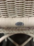 Twee rotan stoelen van merk Rohe, Ophalen of Verzenden, Gebruikt, Bruin, Twee