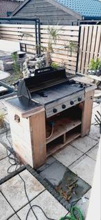 GAS BBQ 3 BRANDERS 1 PIT, Tuin en Terras, Gasbarbecues, Ophalen of Verzenden, Zo goed als nieuw