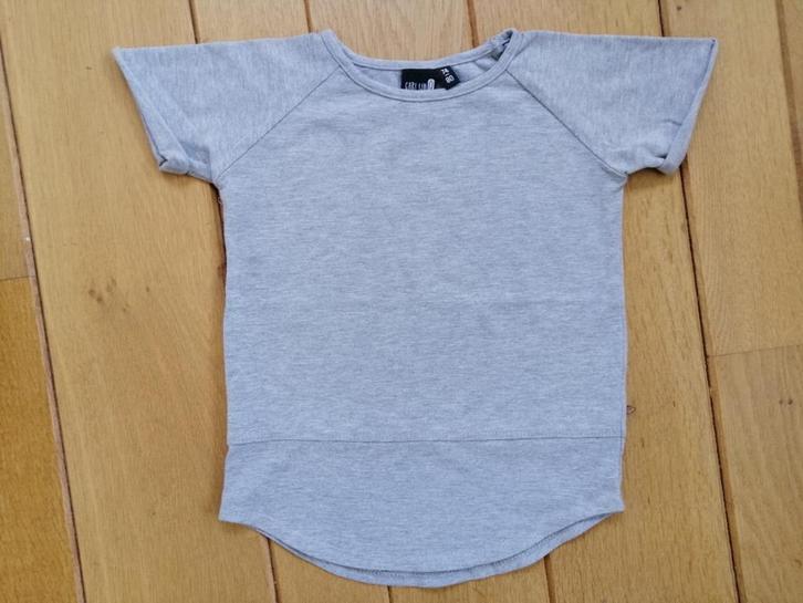 CARLIJN Q t- shirt grijs maat 74/80 - nieuw -, Kinderen en Baby's, Babykleding | Maat 74, Nieuw, Jongetje, Shirtje of Longsleeve