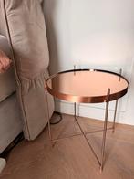 Zuiver bijzettafel, Minder dan 55 cm, Rond, Zo goed als nieuw, Ophalen