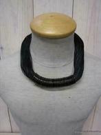 Super mooie ketting zwart Manouk, nieuw., Sieraden, Tassen en Uiterlijk, Ophalen of Verzenden, Nieuw, Zwart