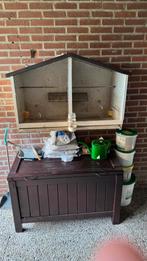 Vogel duiven hokken in perfecte staat compleet, Ophalen, Zo goed als nieuw, Vogelkooi