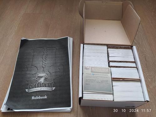 7th Continent basisspel (replacement cards), Hobby en Vrije tijd, Gezelschapsspellen | Bordspellen, Zo goed als nieuw, Een of twee spelers
