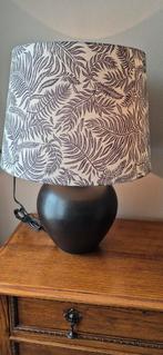 Schemerlamp groot Ikea metalen voet, Huis en Inrichting, Lampen | Tafellampen, Ophalen of Verzenden, Zo goed als nieuw, 50 tot 75 cm