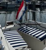 Maritieme Kussens Blauw-Wit – Terras / balkon / boot, Ophalen of Verzenden, Zo goed als nieuw, Zeilboot of Motorboot