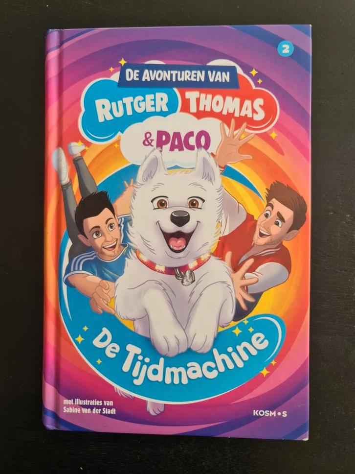 Rutger, Thomas & Paco - De Tijdmachine, Boeken, Kinderboeken | Jeugd | onder 10 jaar, Zo goed als nieuw, Fictie algemeen, Ophalen of Verzenden