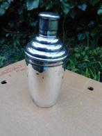 mooie art deco cocktailshaker, verzilverd, Ophalen of Verzenden