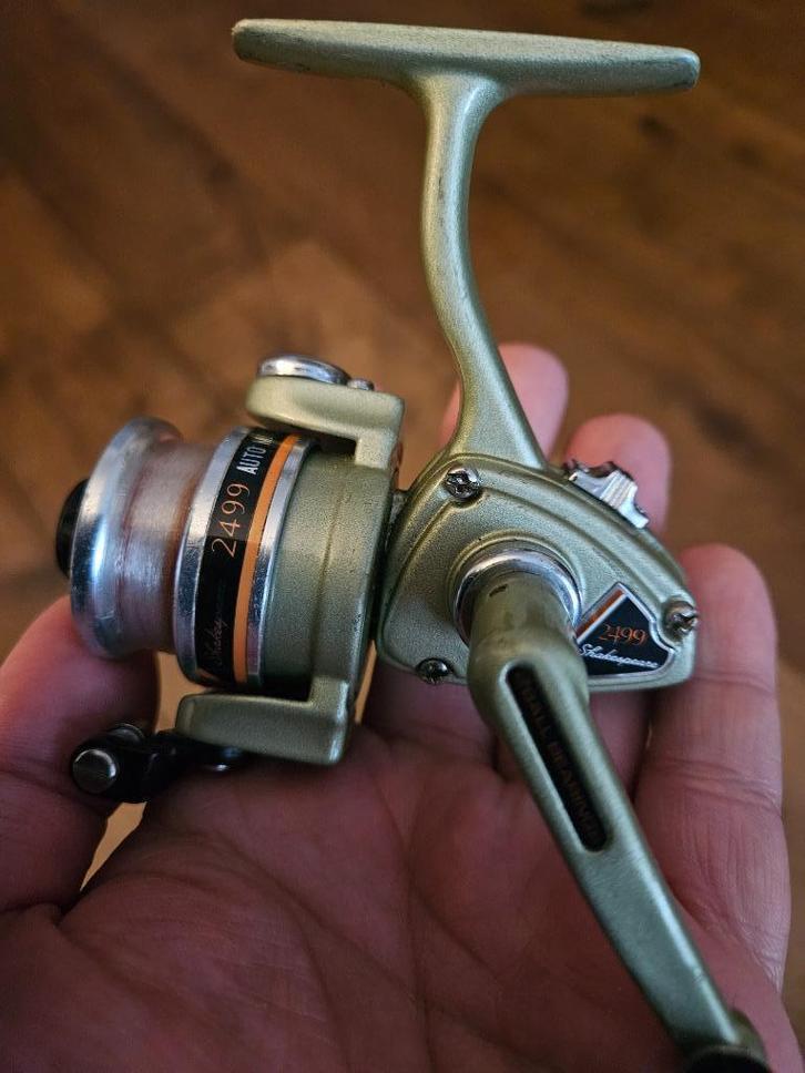 Shakespeare Super Ambidex 2499, zeer mooi!, Watersport en Boten, Hengelsport | Algemeen, Gebruikt, Molen, Verzenden