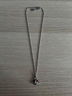 Vivienne westwood red heart necklace, Ophalen of Verzenden, Zo goed als nieuw, Rood, Oorbellen