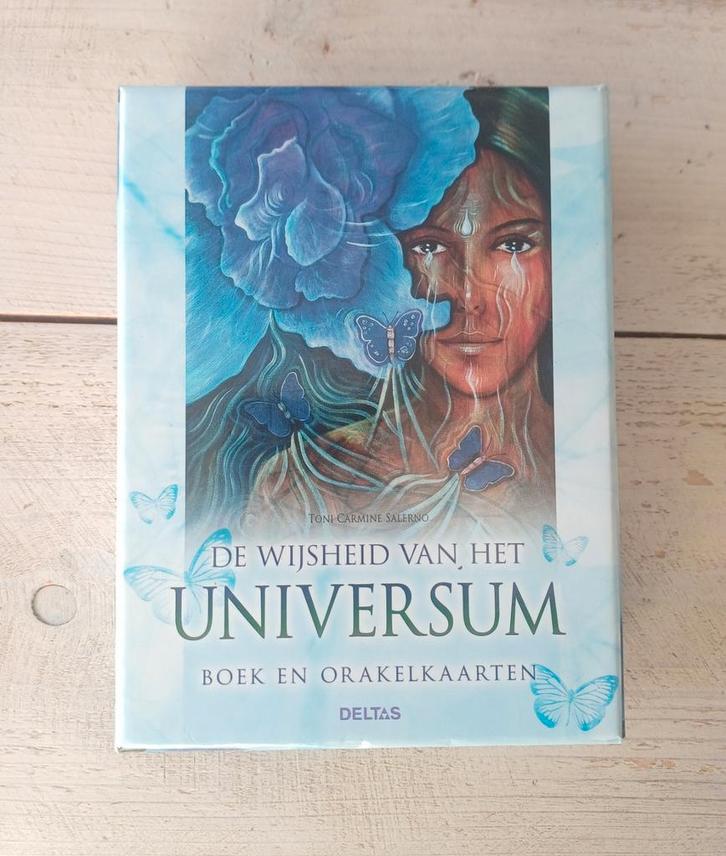 Toni Carmine Salerno - De wijsheid van het universum, Boeken, Esoterie en Spiritualiteit, Zo goed als nieuw, Overige typen, Tarot of Kaarten leggen